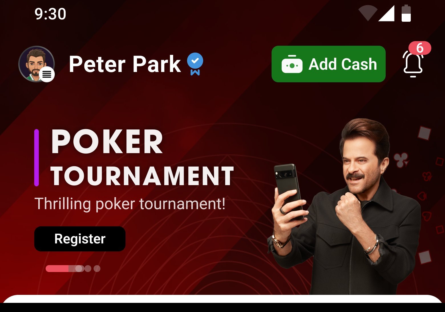 Poker lobby redesign